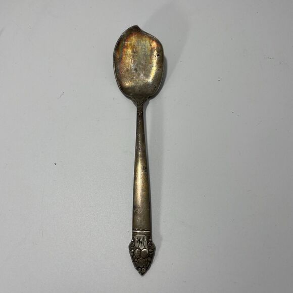 VTG Silverplate Community Plate (Oneida) King Cedric Pattern 1933 Jelly Spreader - Picture 1 of 7